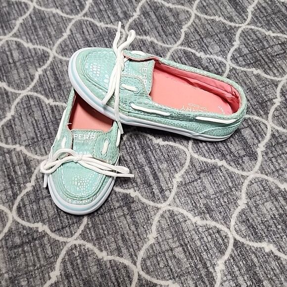 SPERRY SEABRIGHT JR BOAT SHOE - KIDS 13 - Picture 1 of 4